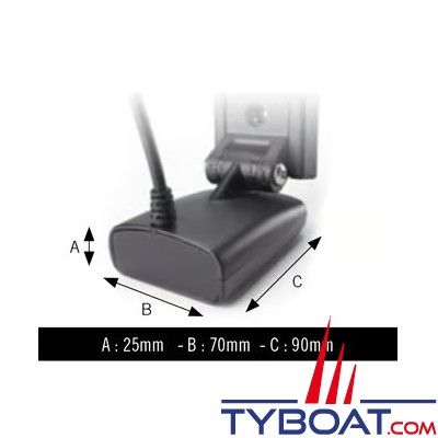 Humminbird - Sonde tableau arrière 50/200 kHz pour APEX/XPLORE/SOLIX -  (XNT-14-74T)