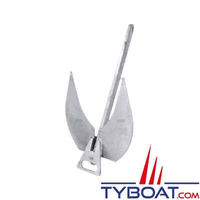 Imnasa - Ancre Bull plate galvanisé - 6 kg