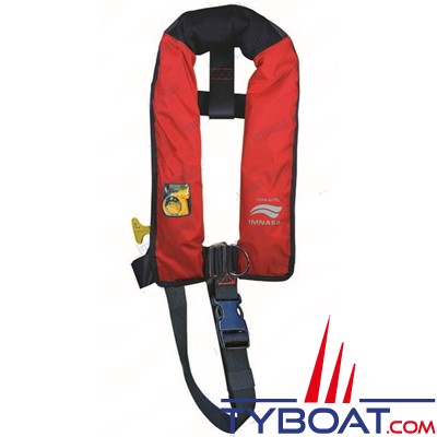 Imnasa - Gilet MATCH-2 150N - système hydrostatique Hammar MA1 - avec harnais - rouge