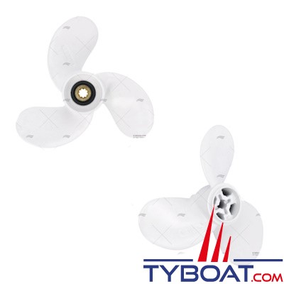 Imnasa - Hélice aluminium pour Yamaha 2A/B F2.5/3A - 3 pales