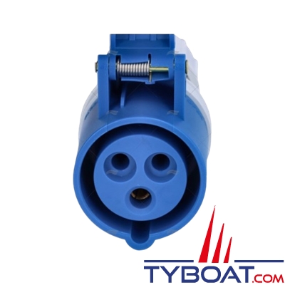 Adaptateur pour prise CEE17 32A (Mâle) vers CEE17 16A (Femelle)