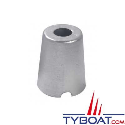 Anode conique type Solé pour arbre Ø 35 / 40 mm