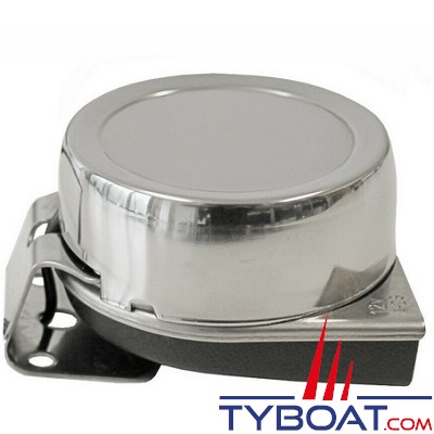 Avertisseur sonore inox - 106 db - 12 Volts