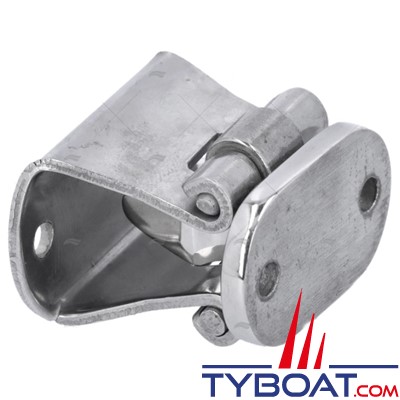 Bloqueur de porte - tout inox - 26.5  x28 x 38 mm