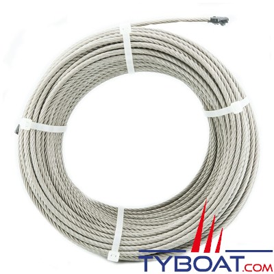 Câble inox extra souple 7x7 Ø2.5mm - 100 mètres