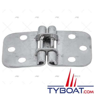 Charnière inox 70x41mm