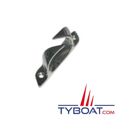 Chaumard croisé inox 150 mm pour cordage Ø 20mm bâbord