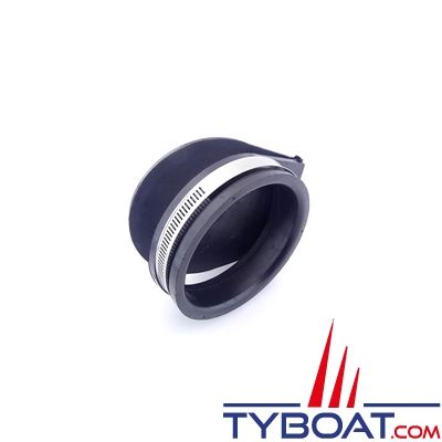Clapet d'échappement en néoprène avec collier en inox - Ø 150 mm