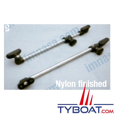 Compas télescopique nylon pour hublot longueur 250-480 mm