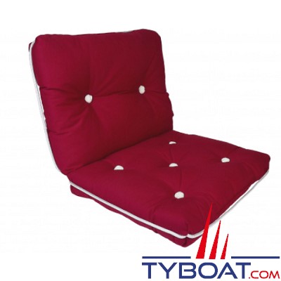 Coussin en kapok - Bordeaux - 440 x 720 x 80