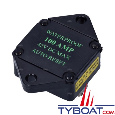 Disjoncteur automatique encastré - 42 VDC - 100 Ampères
