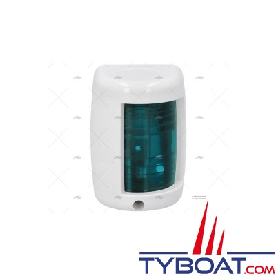 Feu de navigation LED - babord - blanc - 1 MN - 12 Volts - IP66