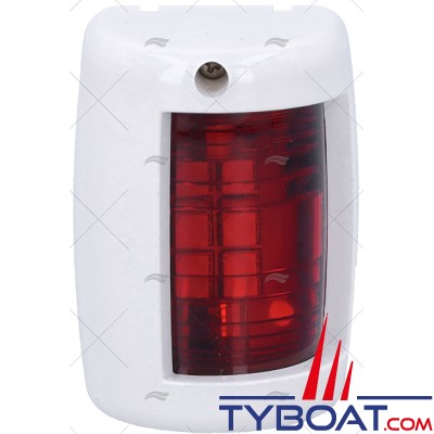 Feu de navigation LED - babord - blanc - 1 MN - 12 Volts - IP66