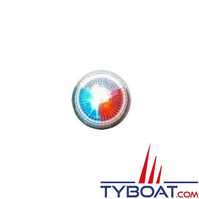 Feux de navigation tricolore - Tête de mât - Led - 12 Volts