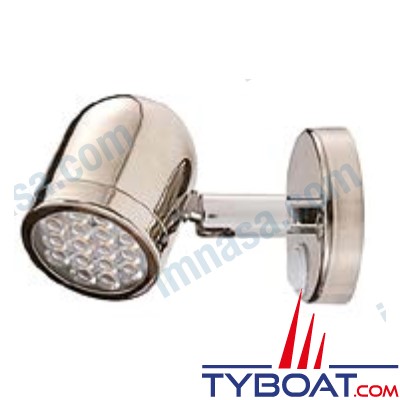 Liseuse inox 154 lumens 8-30VDC