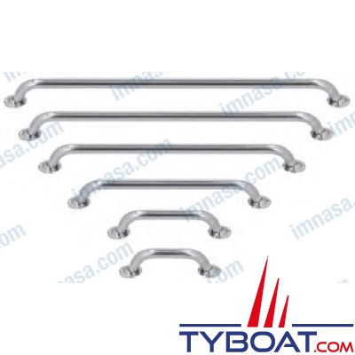 Main courante - tube inox 316L - Ø25mm - 500mm
