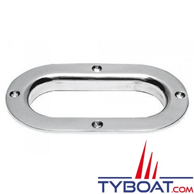 Passage de pont ovale en inox 238 x 136 mm