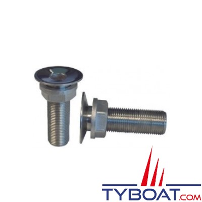 Passe coque inox 316 - flush - 1