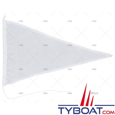 Pavillon triangulaire blanc - 30x45 cm