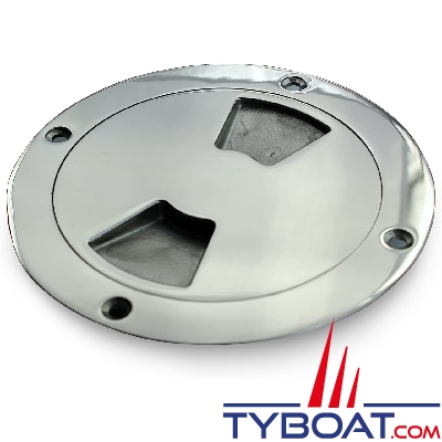 Trappe de visite - Inox 316 - Ø intérieur 102mm - Ø extérieur 149mm