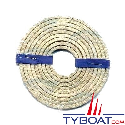 Tresse téflon pour presse étoupe 12x12mm - longueur 2 mètres