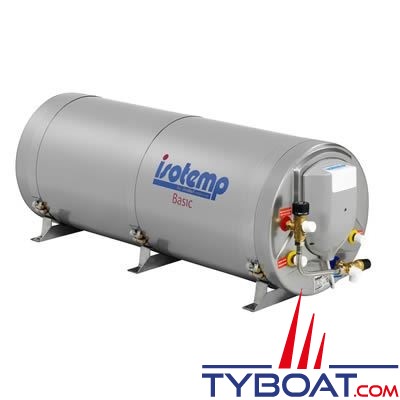 Indel Marine - Chauffe-eau marin Isotemps Basic 75 75 litres 115v/220v 750w inox double échangeur