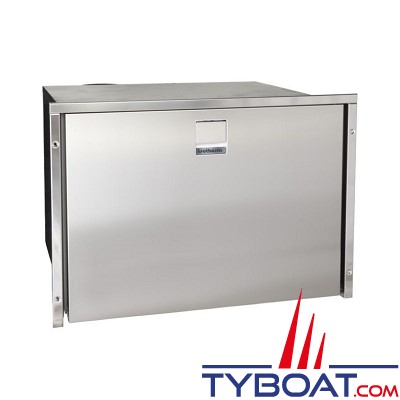 Indel Marine - Congélateur + machine à glaçons 1 tiroir - 70 litres Clean Touch - Drawer DR70CT F  inox - 230 VAC