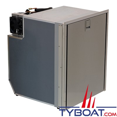 Indel Marine - Réfrigérateur 1 tiroir - 85 litres freezer + porte-bouteille -  Drawer DR85 inox