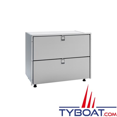 Indel Marine - Réfrigérateur 2 tiroirs - 190 litres -  Drawer DR190 inox