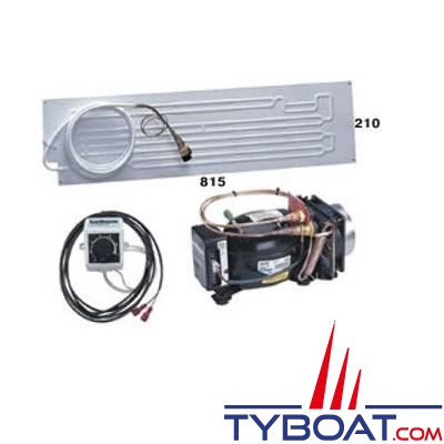 Indel Marine - Groupe froid à condensation à air Isotherm - 170 litres - 12/24v