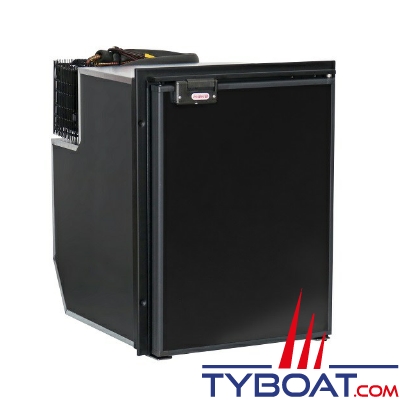 Indel Marine - Réfrigérateur Cruise Total Black - cadre inox - 49 Litres - 12/24V