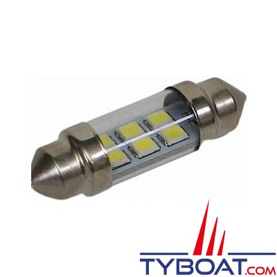 Indel Bastos - Ampoule Led pour réfrigérateur - Navette - 12/24V - SEC00038DA