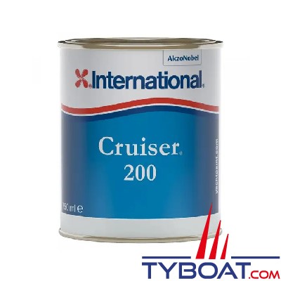 International - Antifouling Semi érodable Cruiser 200 - Blanc - 0,75 Litre