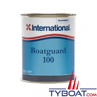International - Antifouling Semi érodable Boatguard 100 - Noir - 0,75 Litre