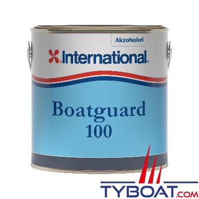 International - Antifouling Semi érodable Boatguard 100 - Noir - 2.5 Litres