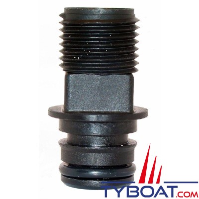 Jabsco - Kit 2 raccords droits 30649-1000 - 1/2