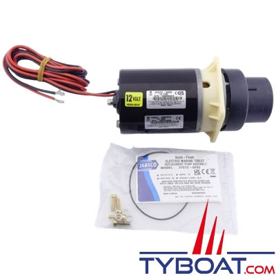 Jabsco - Kit broyeur + moteur pompe 37072-0092 pour WC  série 37245 et 37045 - 12 Volts