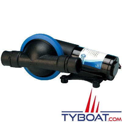 Jabsco - Pompe à membrane pour eaux noires - 50890-1000 - 16 L/min. - tuyau Ø38 mm - 12 Volts
