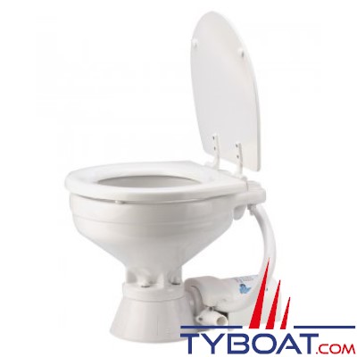 Jabsco - WC électrique Quiet Flush 37245-3092 avec pompe 12V compact