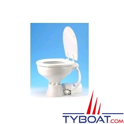 Jabsco - WC électrique Quiet Flush 37245-4094 avec pompe 24V grande cuvette