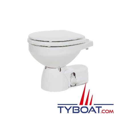 Jabsco - WC électrique Quiet Flush E2 38245-3092 avec pompe 12V - petite cuvette