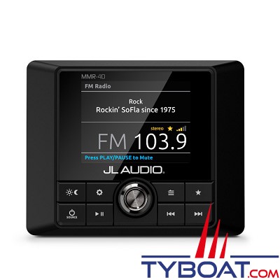 JL Audio - Télécommande filaire réseau NMEA 2000 pour postes stéréo de la gamme MediaMaster