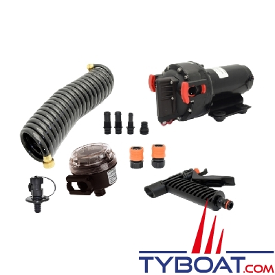 Johnson Pump - Kit pompe de lavage de pont - Aqua Jet 5,2 WD 20L/min - 5 bars - 12 Volts