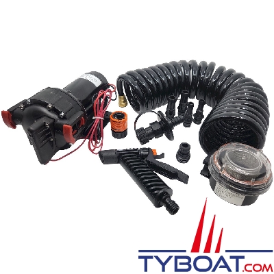 Johnson Pump - Kit pompe de lavage de pont - Aqua Jet 5,2 WD 20L/min - 5 bars - 12 Volts
