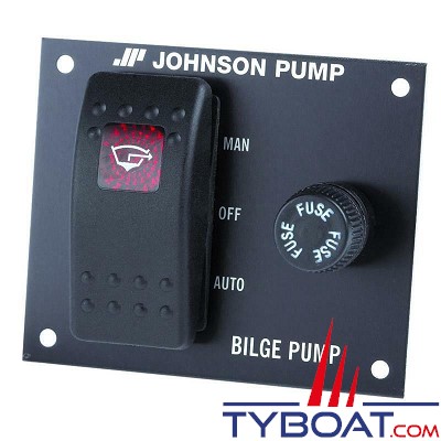 Johnson Pump - Tableau de commande pour pompe de cale - 12 Volts