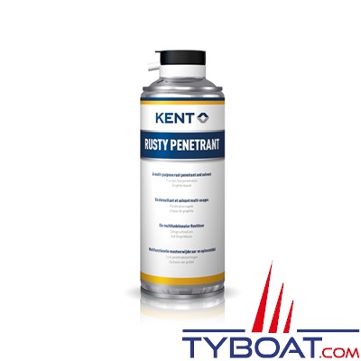 Kent Europe - Dérouillant multi-usage Rusty Penetrant - Aérosol 400 ml