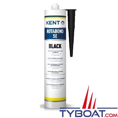 Kent Europe - Joint adhésif Rotabond SE polymère - Cartouche 290 ml - Noir