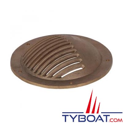 Crépine de coque - Bronze - Percée - Ø 170 mm - Ø hors tout 210 mm