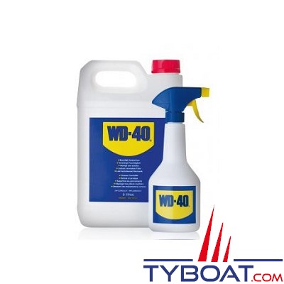 WD40 - Dégrippant bidon 5l+pulvérisateur