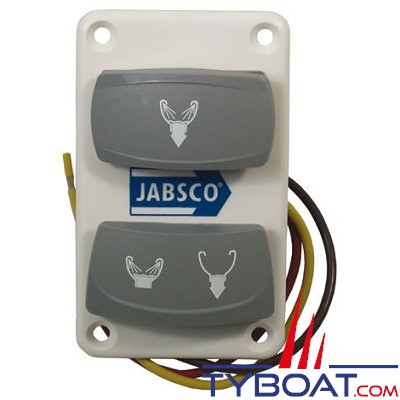 JABSCO - Panneau de commande QUIET FLUSH  37047-2000